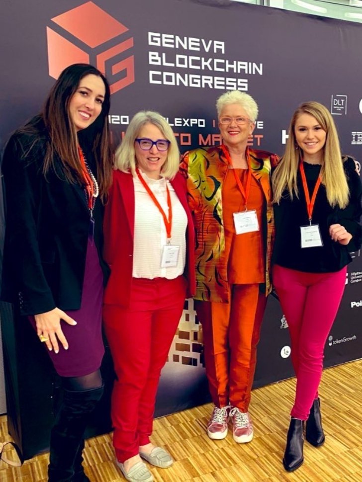 Helen Disney at Geneva Blockchain Conference
